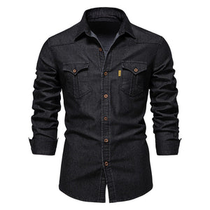 Jayner - Casual Stylish Denim Blouse for Men