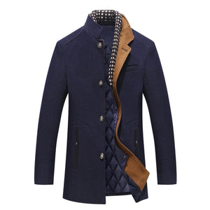 Emberwood - Stylish Timeless Detachable Collar Jacket for Men