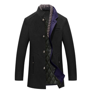 Emberwood - Stylish Timeless Detachable Collar Jacket for Men