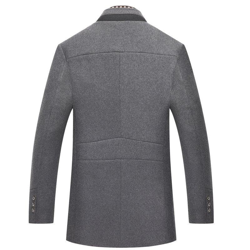 Emberwood - Stylish Timeless Detachable Collar Jacket for Men