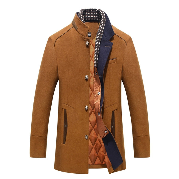 Emberwood - Stylish Timeless Detachable Collar Jacket for Men