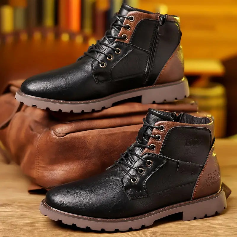 Kenji - Modern Premium Leather Boots for Men