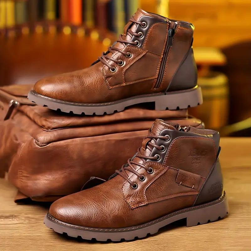 Kenji - Modern Premium Leather Boots for Men