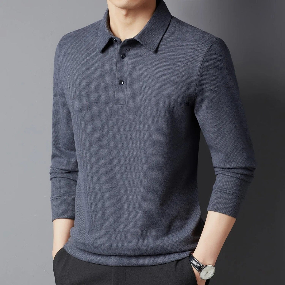 Sterling Polo - Timeless Elegant  Classic Polo Cardigan for Men