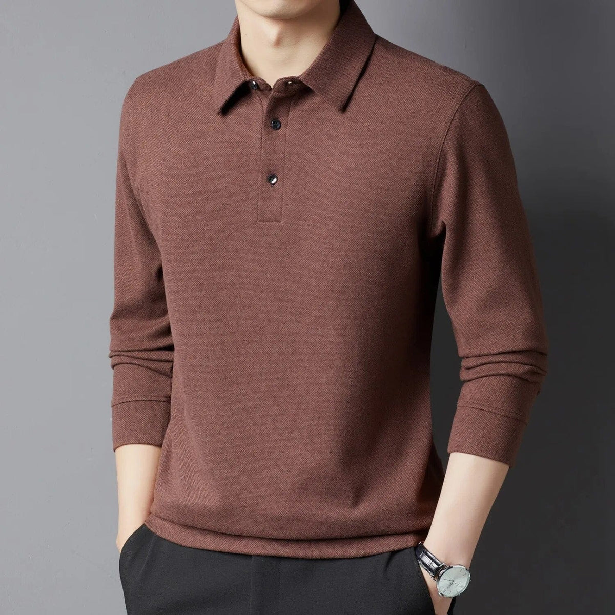 Sterling Polo - Timeless Elegant  Classic Polo Cardigan for Men