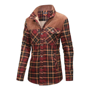 Vivienn - Comfortable Women's Flannel Jacket with Convenient Pockets