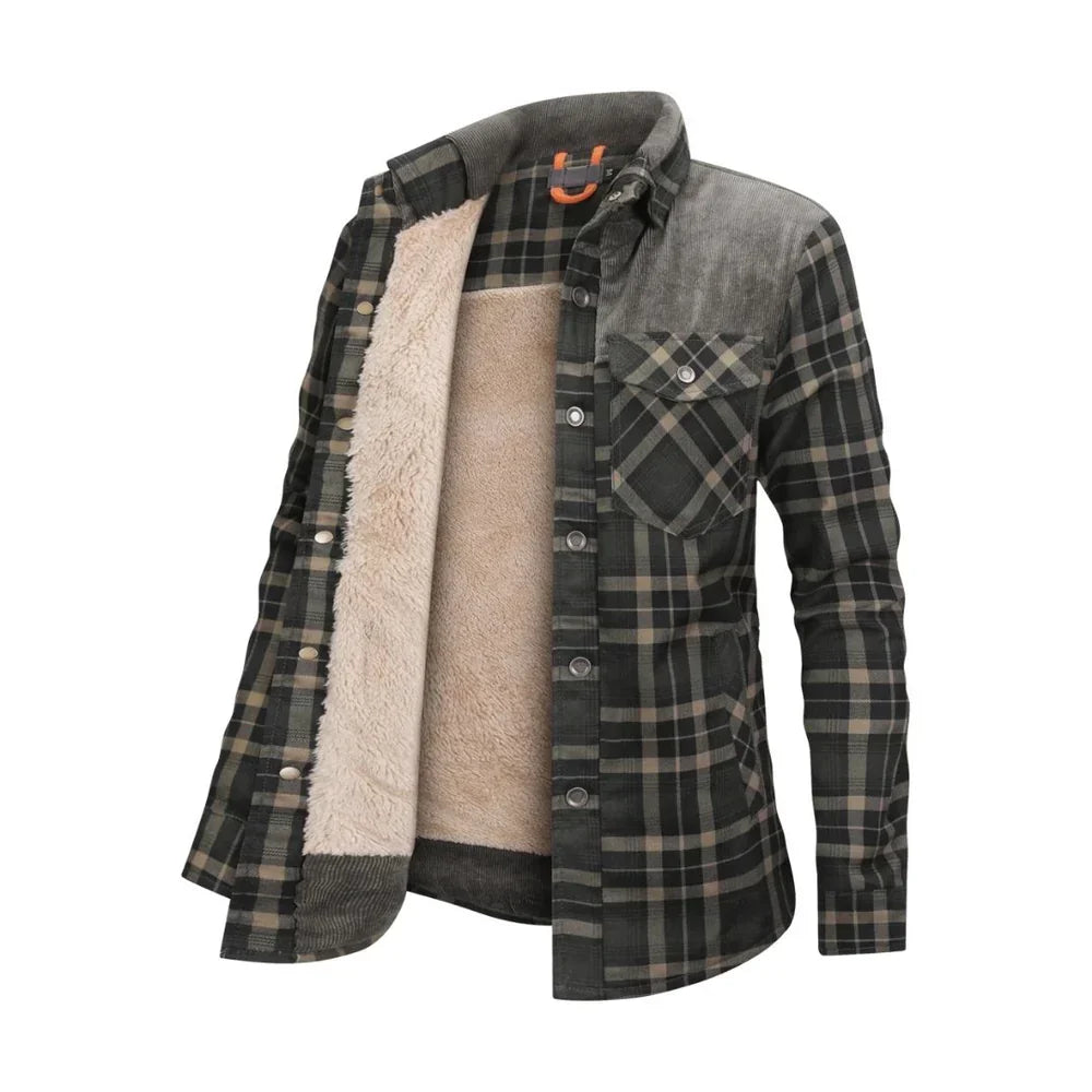 Vivienn - Comfortable Women's Flannel Jacket with Convenient Pockets