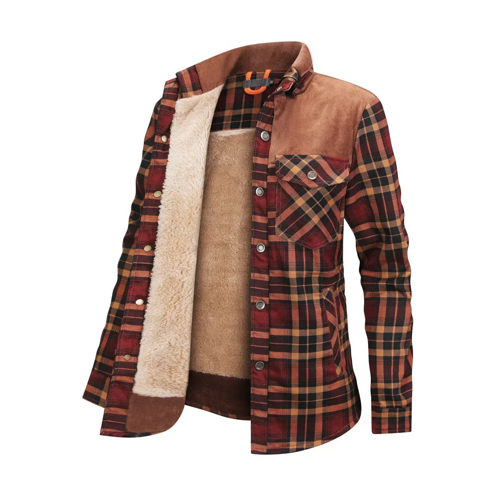 Vivienn - Comfortable Women's Flannel Jacket with Convenient Pockets