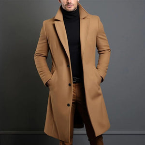 Makar - Modern Summer Long Trench Coat For Men