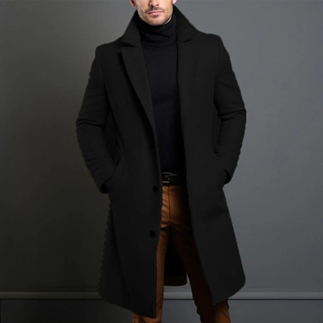 Makar - Modern Summer Long Trench Coat For Men