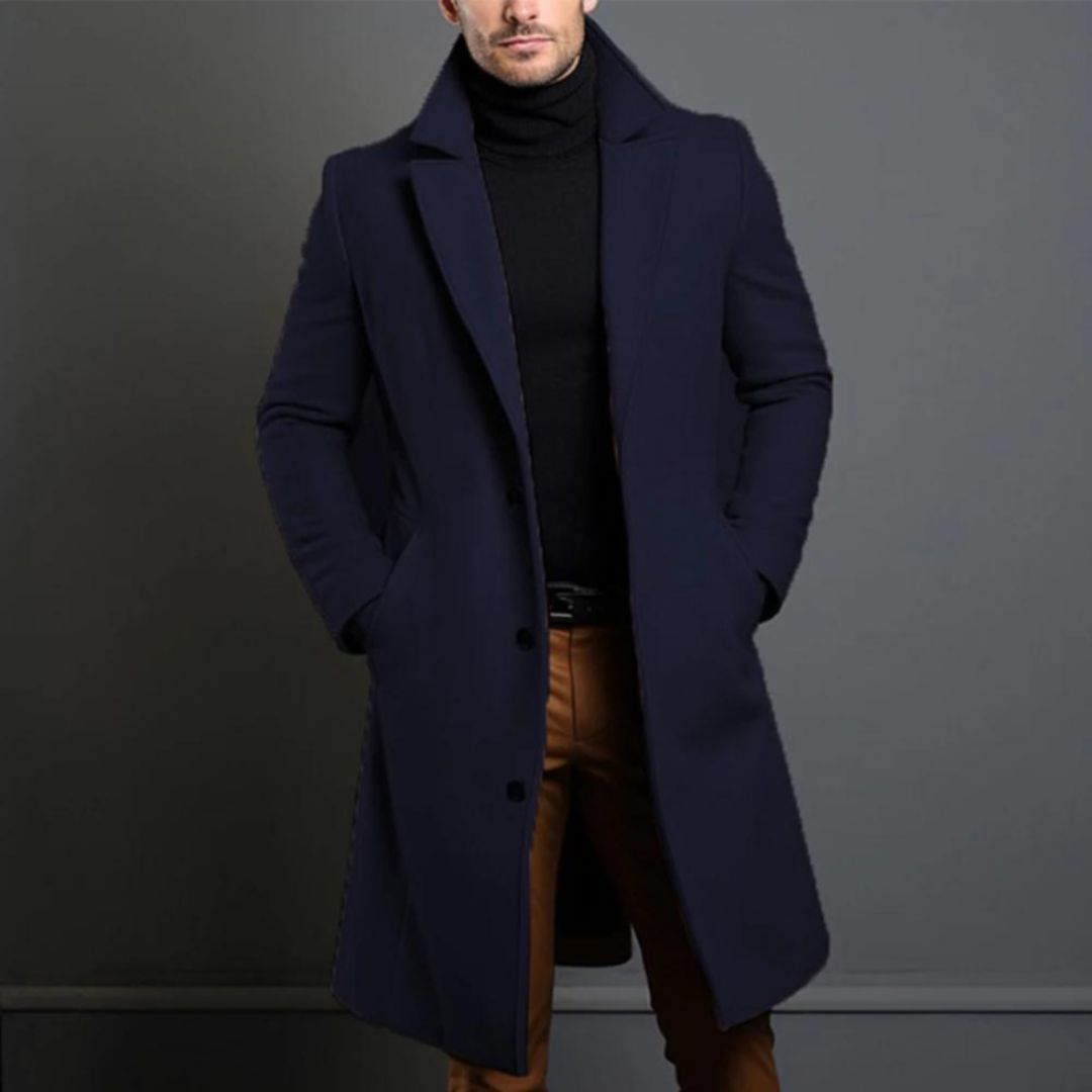 Makar - Modern Summer Long Trench Coat For Men