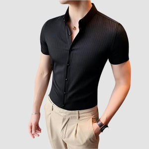 Marcel - Short Sleeve Slim Fit Casual Shirt for Men