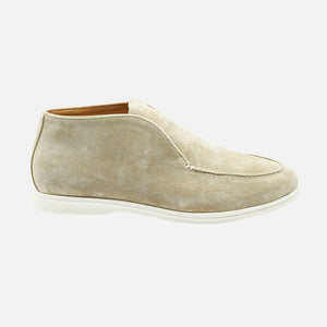 Mykel - Modern Stylish Cream Loafers for Men