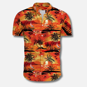 Nathaniel - Surf Floral Shirt for Men