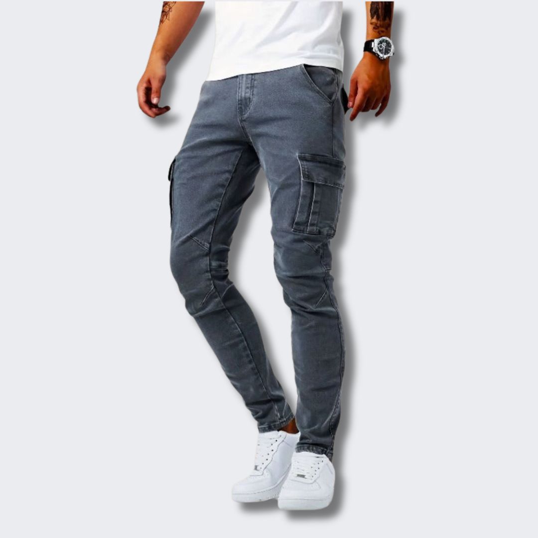 Octavius - Super Stretch Cargo Pants for Men