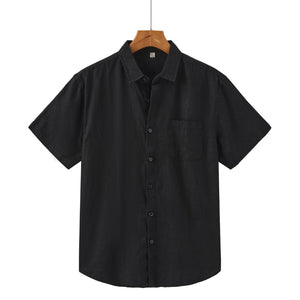 Olen - Modern Linen Shortsleeve Shirt for Men