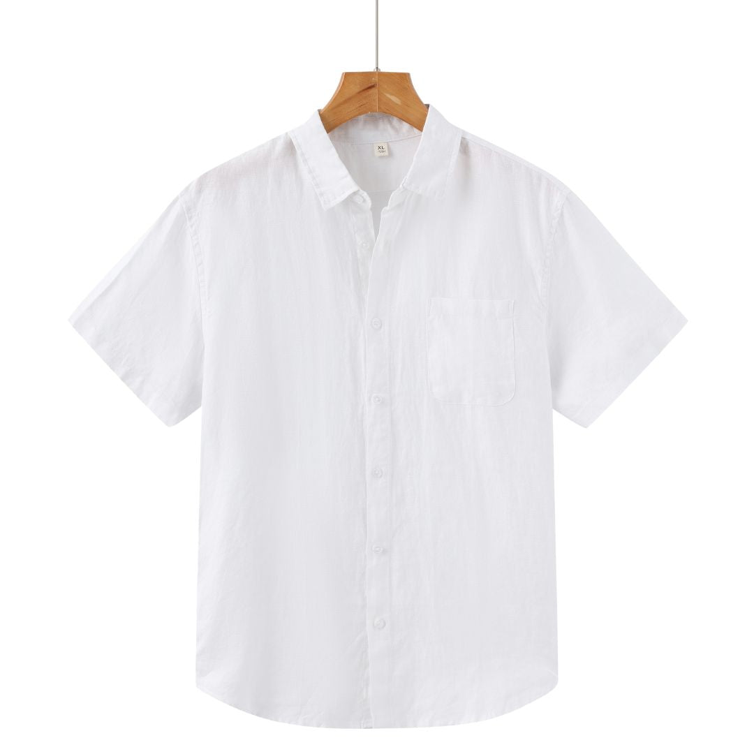 Olen - Modern Linen Shortsleeve Shirt for Men