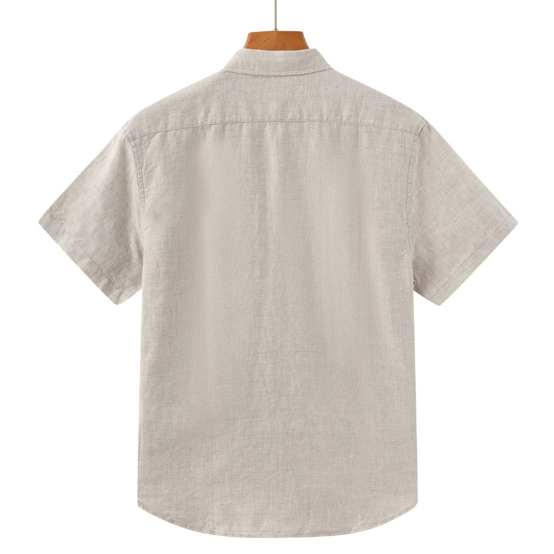 Olen - Modern Linen Shortsleeve Shirt for Men