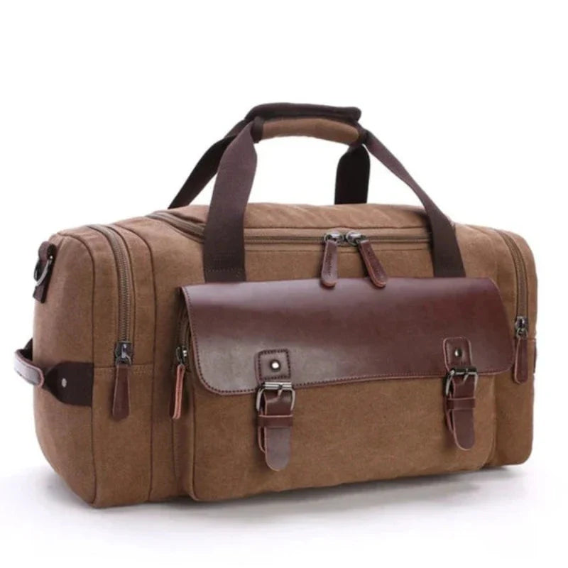 Ralph - Elegant Vintage Retro Titan Canvas Duffle Bag for Men