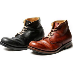 Renan - Stylish Leather Boots for Men with a Heel