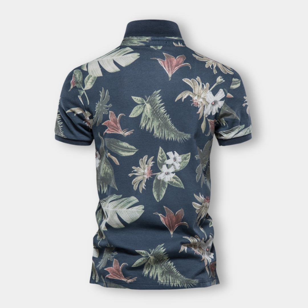 Roy - Modern Casual Stylish Lagoon Polo for Men