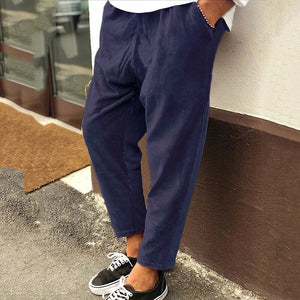 Slavik - Casual Loose Corduroy Pants for Men