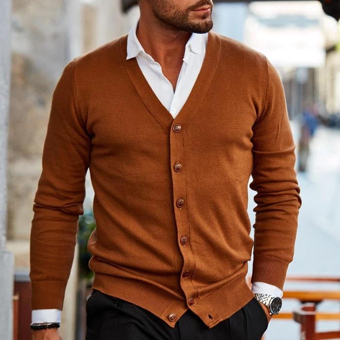 Oliver - Timeless Elegant Men's Cardigan