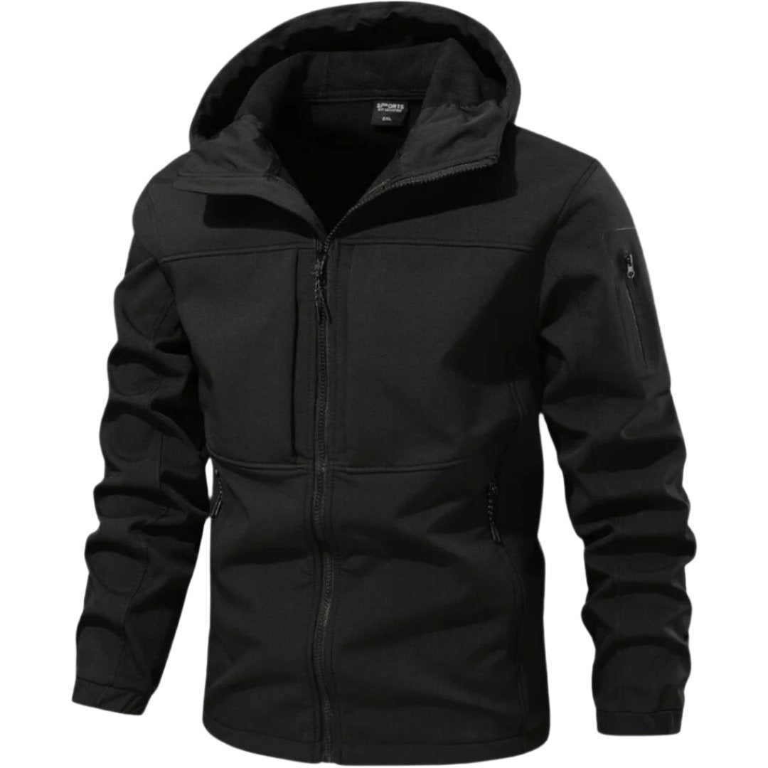 Storm - Men's Hooded Waterproof Jacket – Ideal for Daily Wear