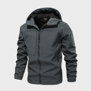 Storm - Men's Hooded Waterproof Jacket – Ideal for Daily Wear