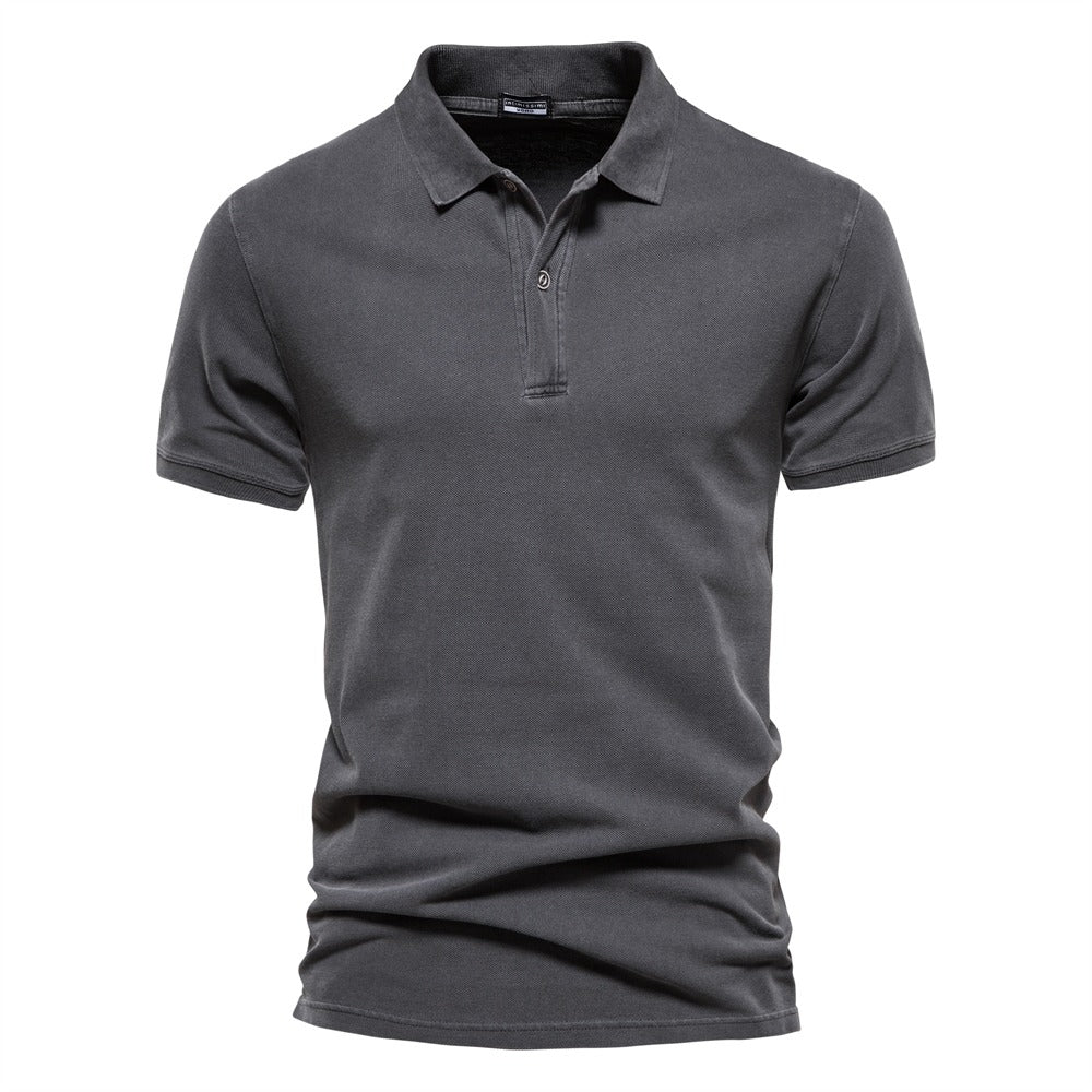 Treyron - Modern Cotton Polo Shirt for Men