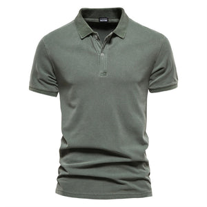 Treyron - Modern Cotton Polo Shirt for Men