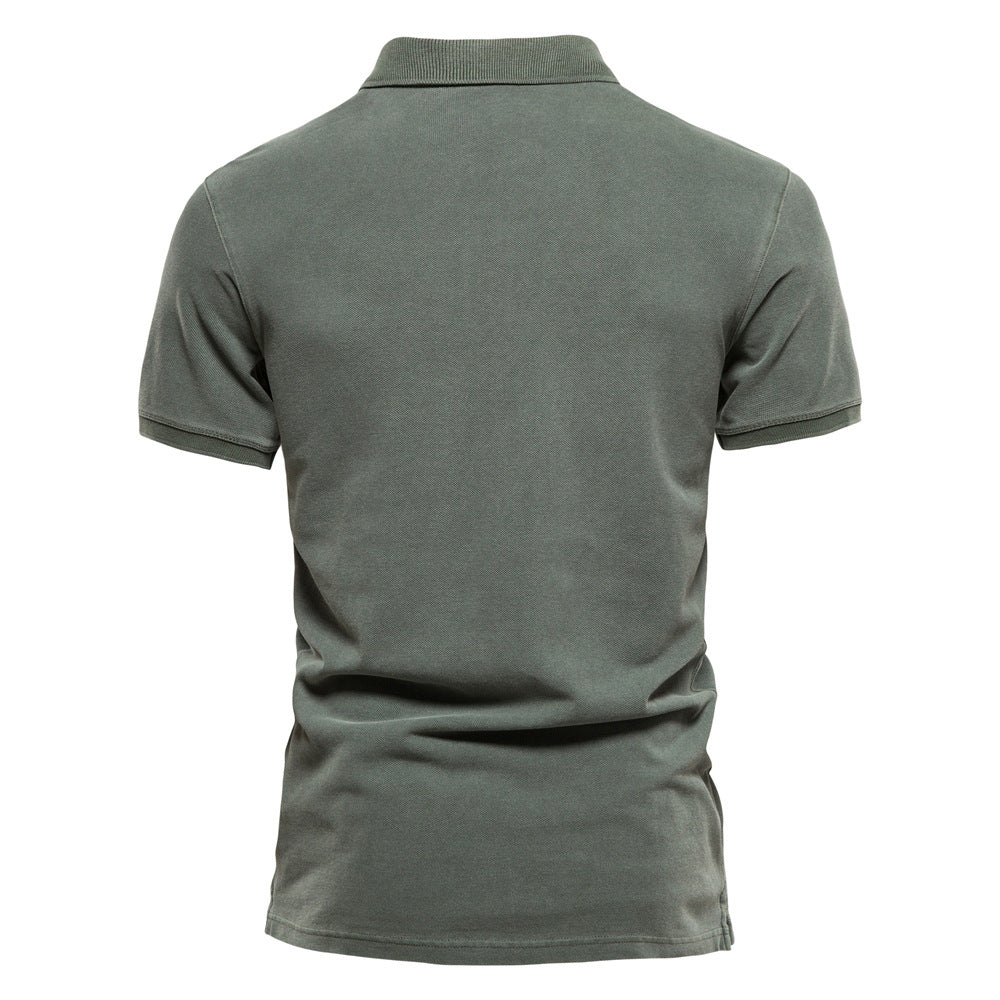 Treyron - Modern Cotton Polo Shirt for Men