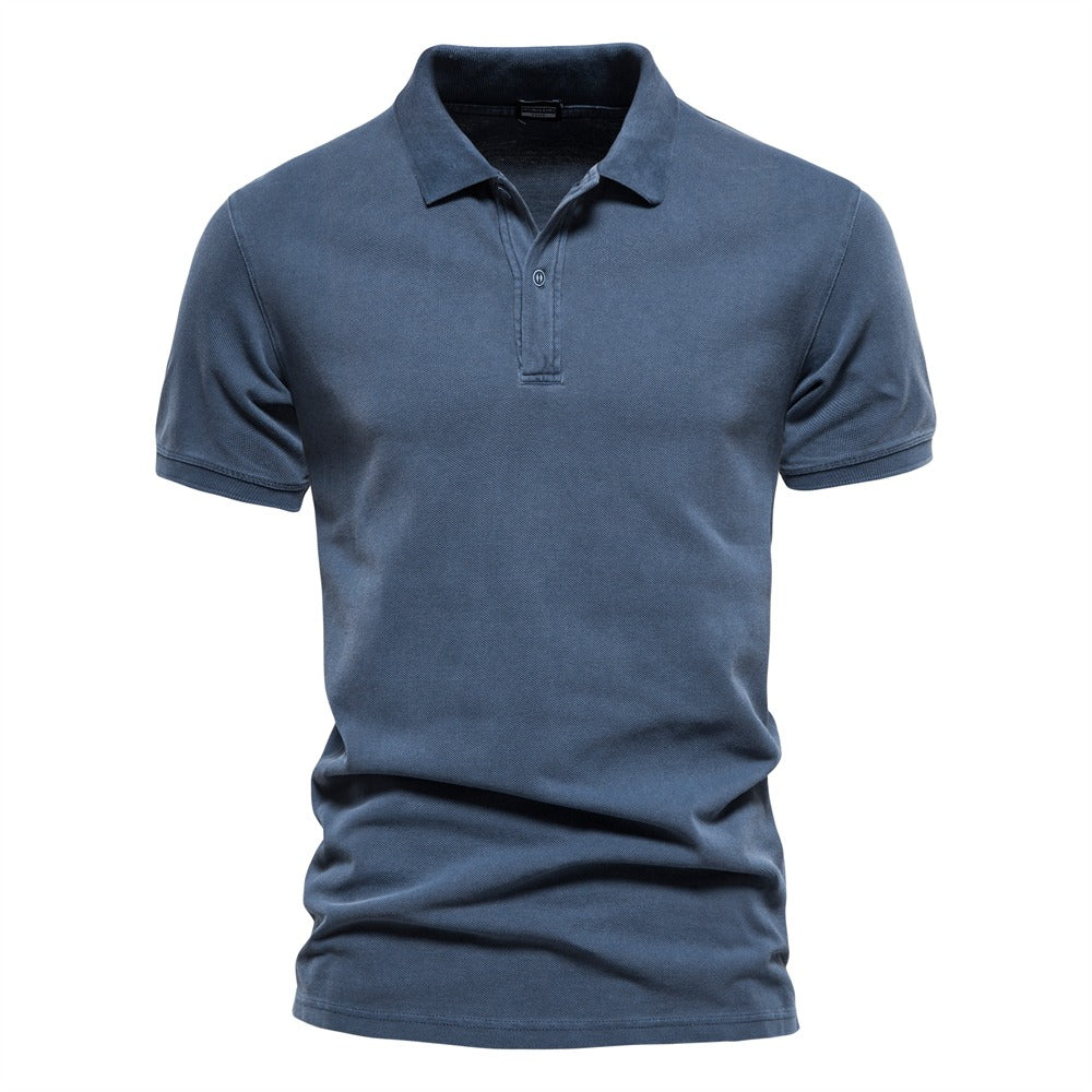 Treyron - Modern Cotton Polo Shirt for Men