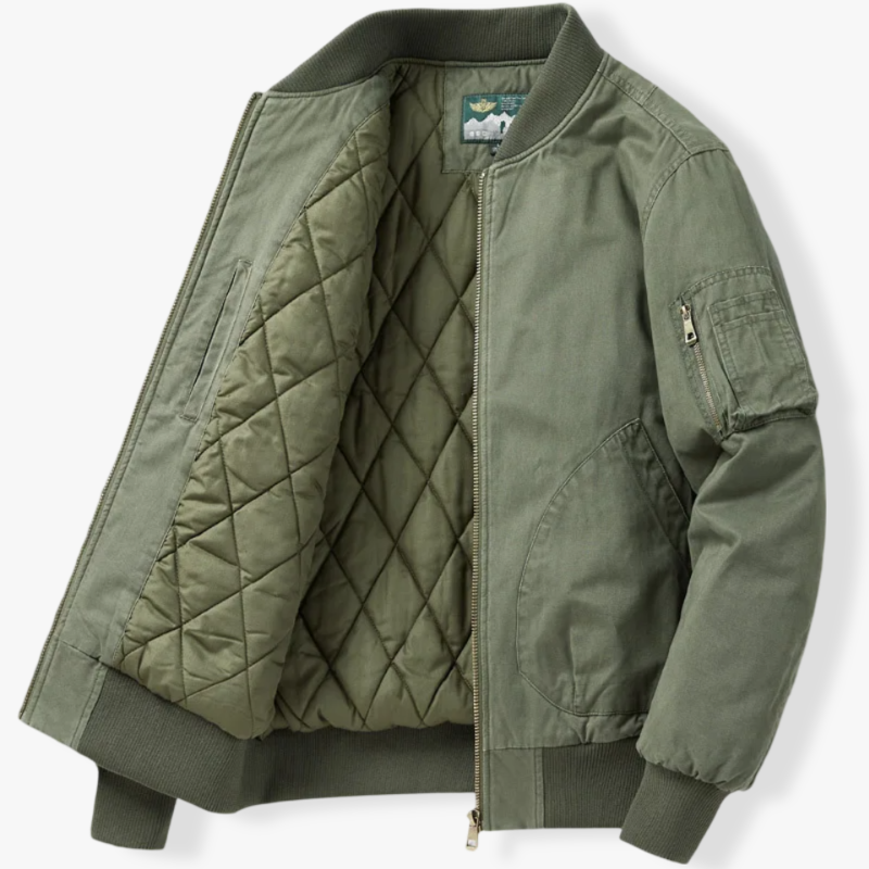 Vincent - Men's Bomber Cargo Jacket