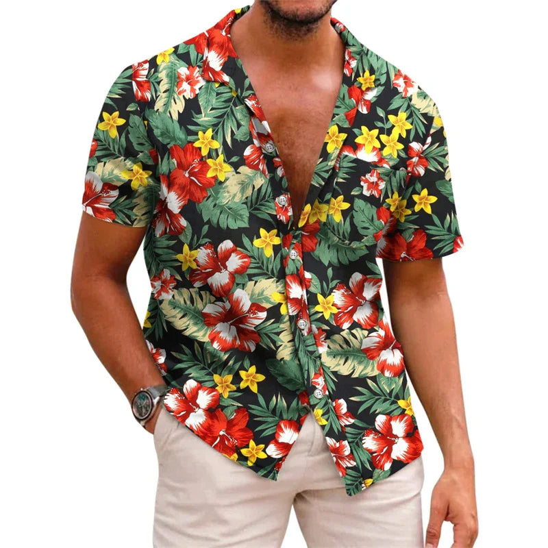 Xavi - Stylish Floral Summer Shirt for Men