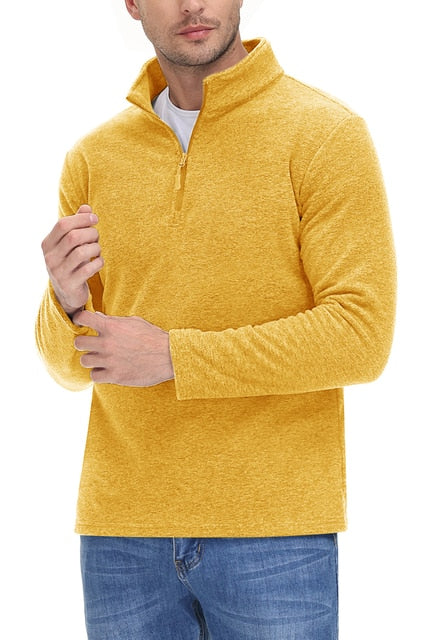 Aurora - Oversized Knit Jacket with Zipper for Men