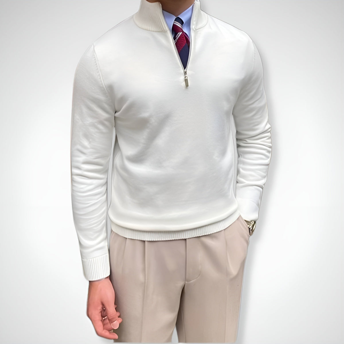 Zorian - Casual Men's Zipped Sweater