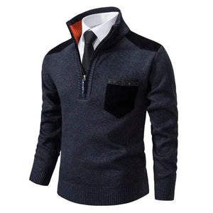 Alfonso - Elegant Men's Knit Sweater with a Classic Design