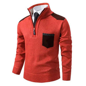 Alfonso - Elegant Men's Knit Sweater with a Classic Design