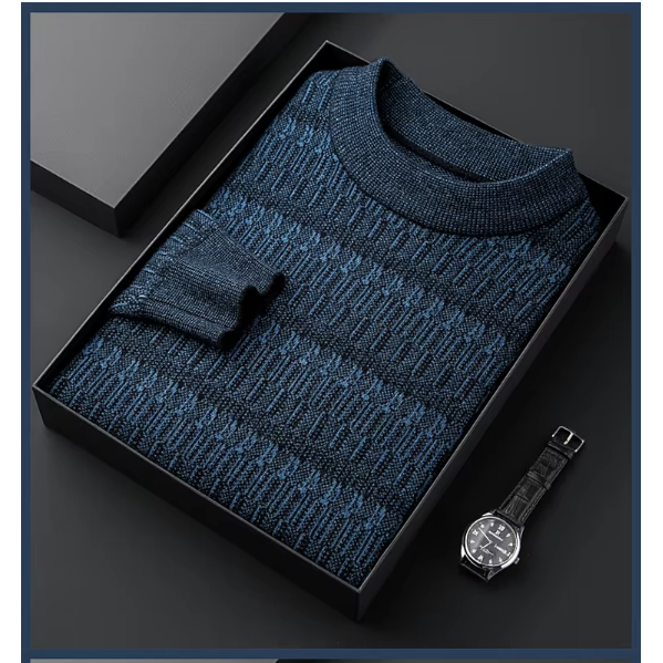 Zacharias - Stylish Knit Sweater for Men with a Modern Texture