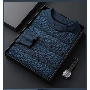 Zacharias - Stylish Knit Sweater for Men with a Modern Texture