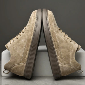 Alcott - Stylish Modern Men’s Premium Lace-Up Suede Shoes