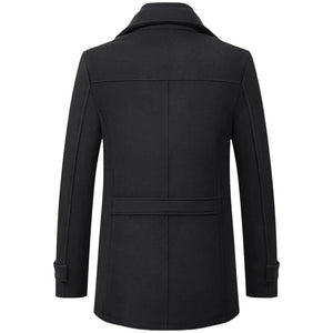 Joey - Classic Wool Overcoat for Men