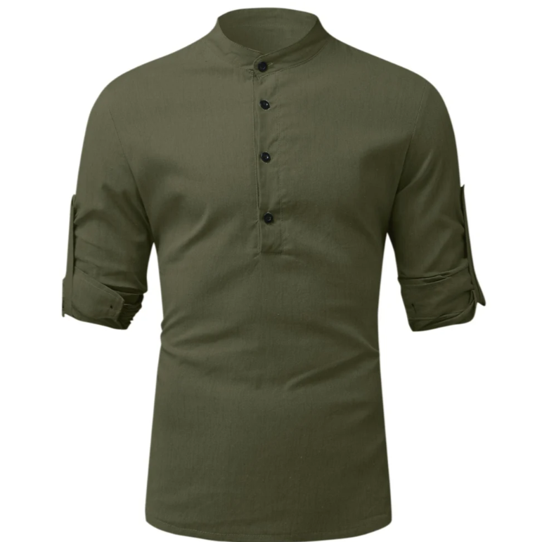 Lionel - Men's Lightweight Linen Shirt for Effortless Style