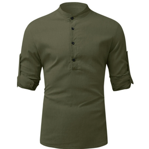 Lionel - Men's Lightweight Linen Shirt for Effortless Style