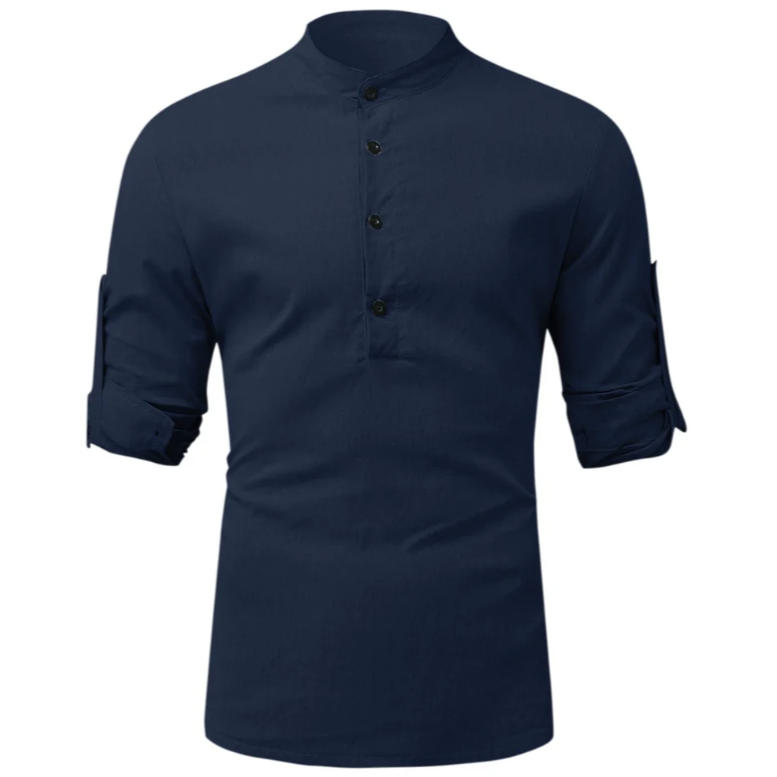 Lionel - Men's Lightweight Linen Shirt for Effortless Style