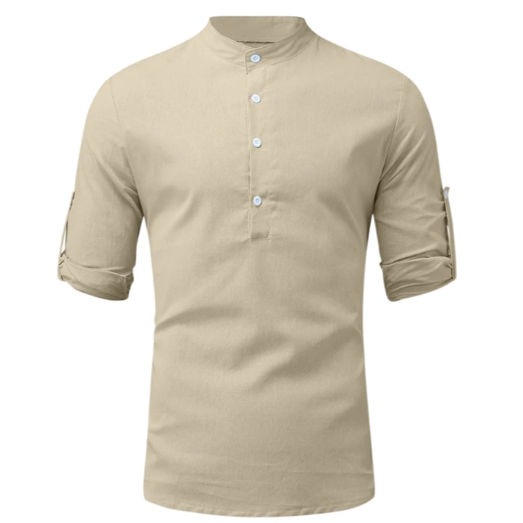 Lionel - Men's Lightweight Linen Shirt for Effortless Style