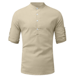 Lionel - Men's Lightweight Linen Shirt for Effortless Style