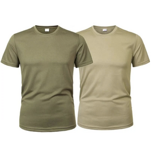 Nicolaas - Stylish Army T-Shirt Set (2-Pack)