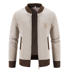 Mateo – Stylish Knitted Zip-Up Cardigan for Men